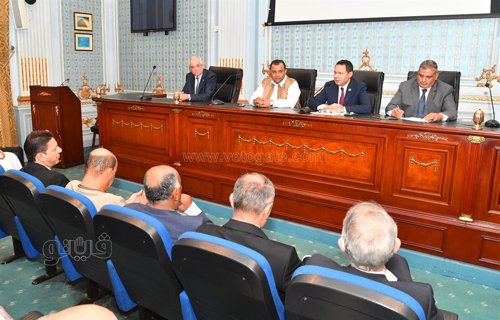  انتخابات لجنة الزراعة والري برئاسة النائب هشام الحصري (1)