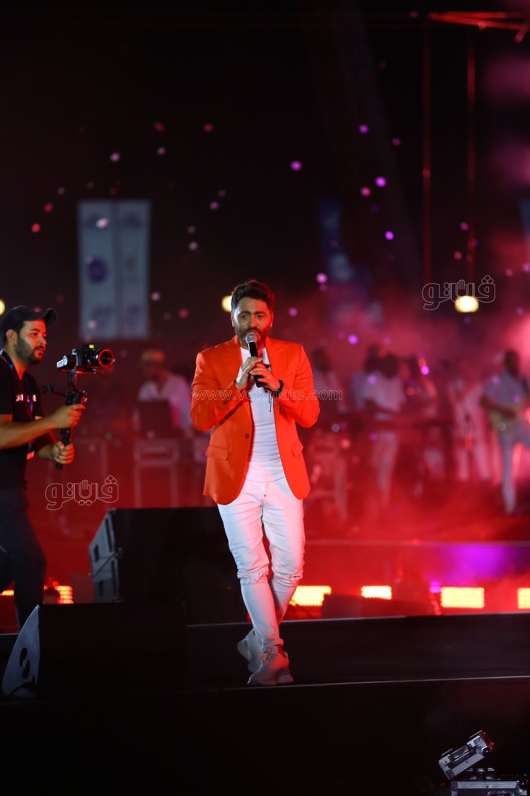  حفل تامر حسني بالعلمين (6)