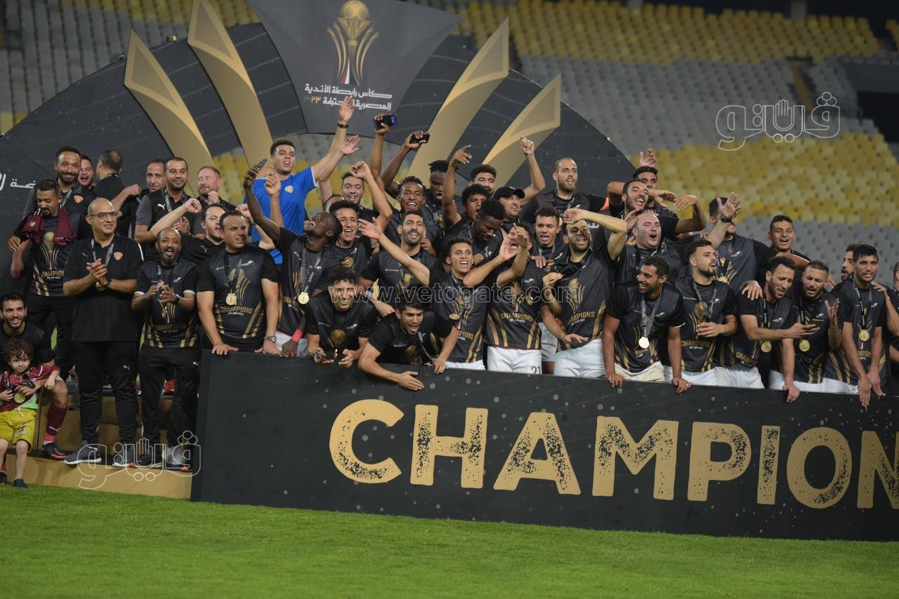 سيراميكا كليوباترا يكتسح المصري برباعية ويتوج بطلا لكأس الرابطة (7)