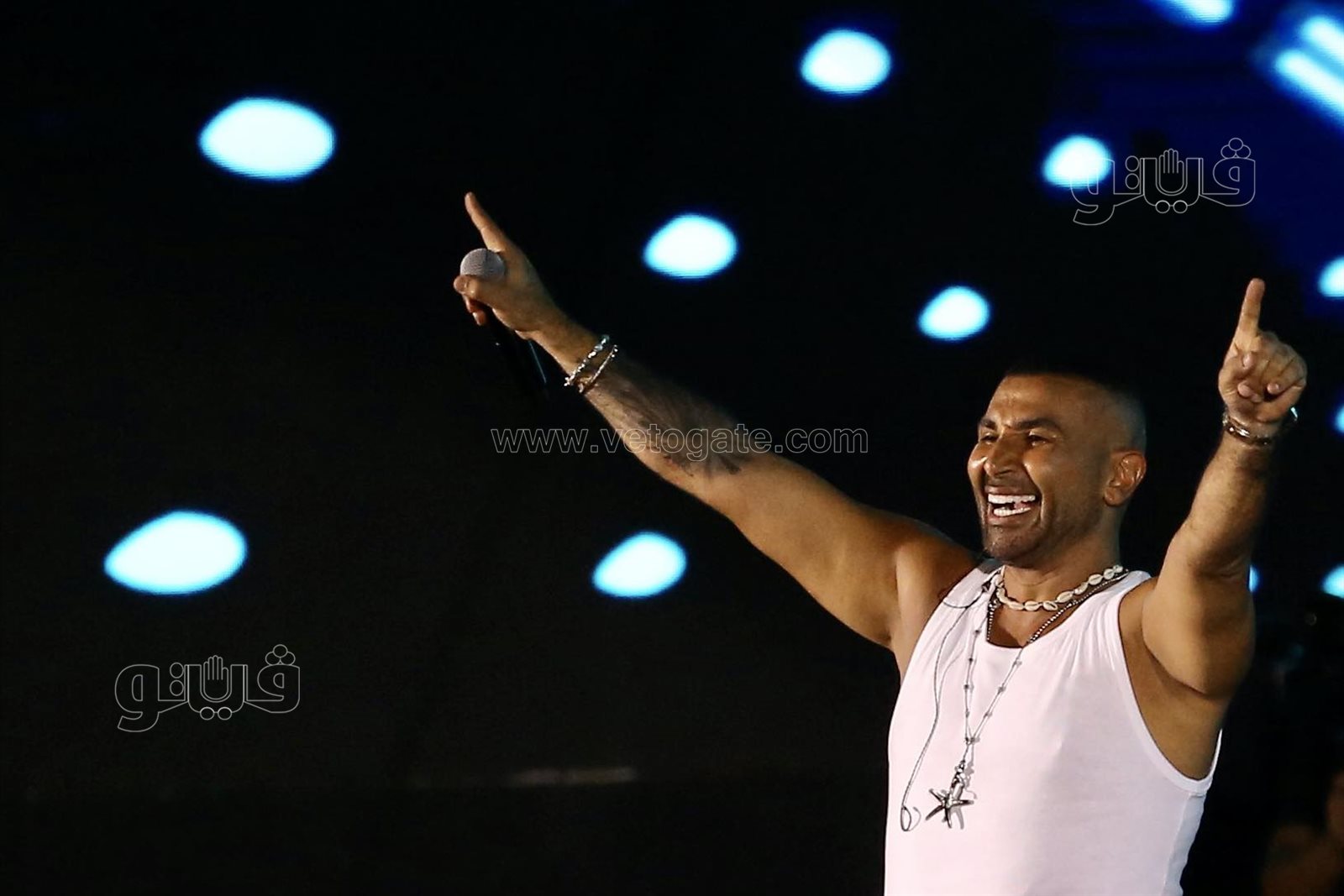 أحمد سعد في حفل كامل العدد بمهرجان العلمين الجديدة (4)