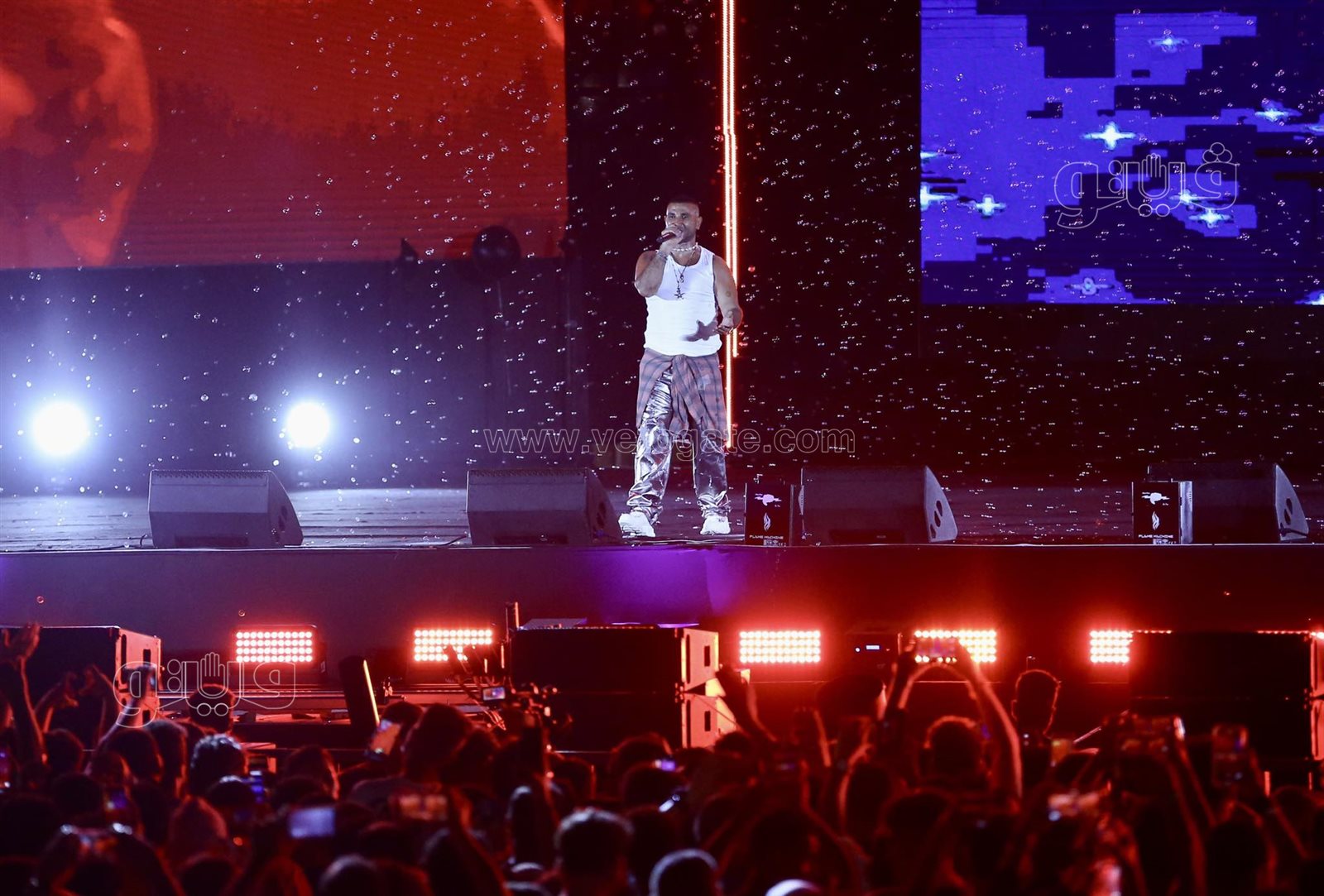 أحمد سعد في حفل كامل العدد بمهرجان العلمين الجديدة (1)