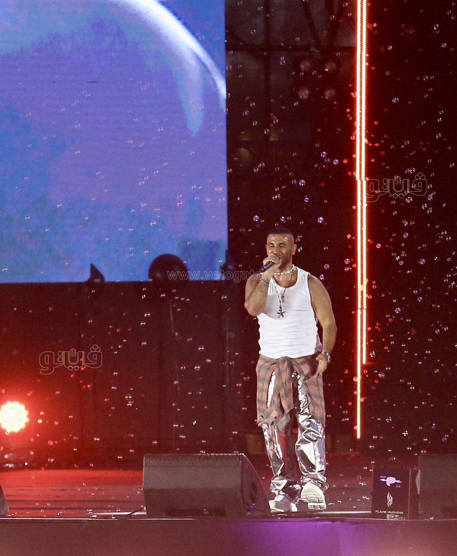 أحمد سعد في حفل كامل العدد بمهرجان العلمين الجديدة (2)