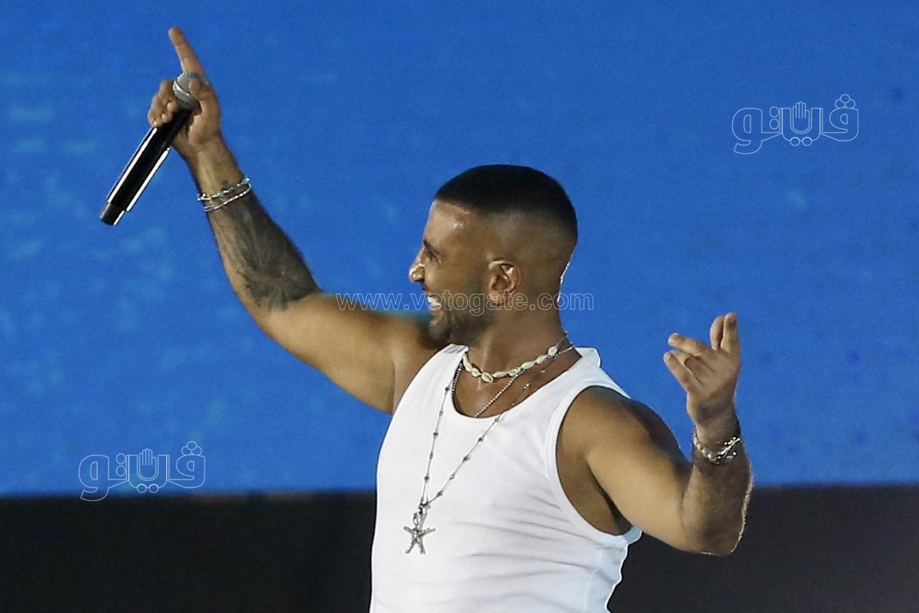 أحمد سعد في حفل كامل العدد بمهرجان العلمين الجديدة (8)