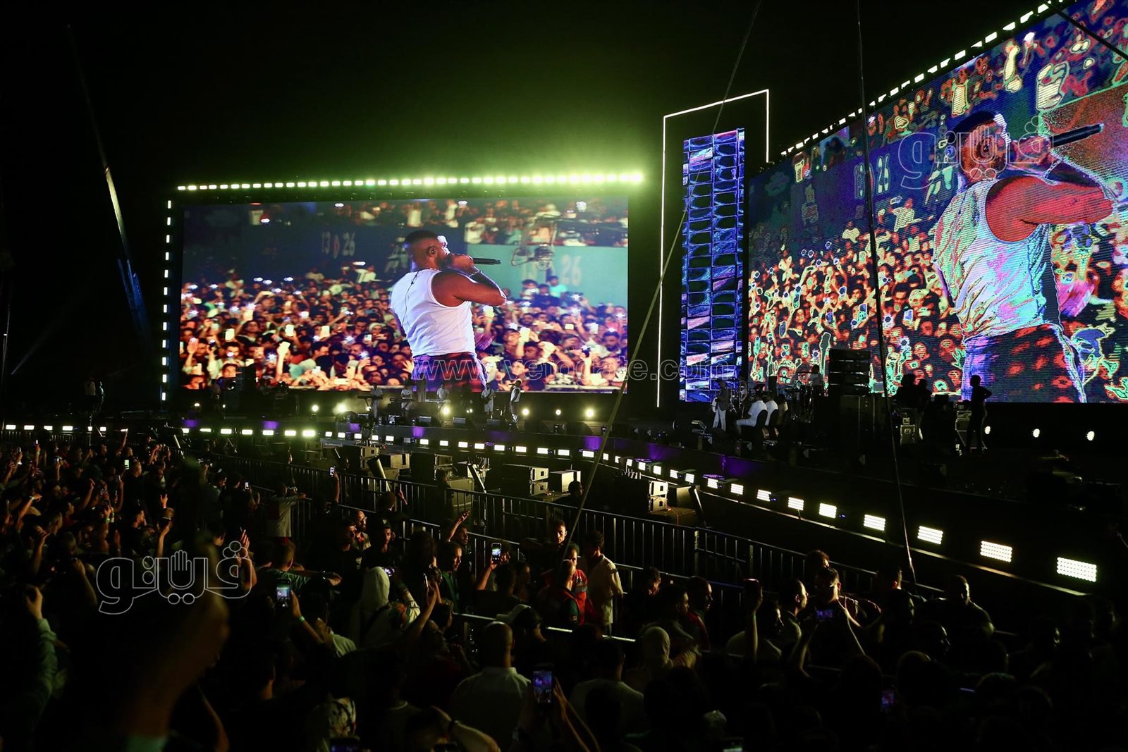  أحمد سعد يتألق بحفل العلمين الجديدة (6)