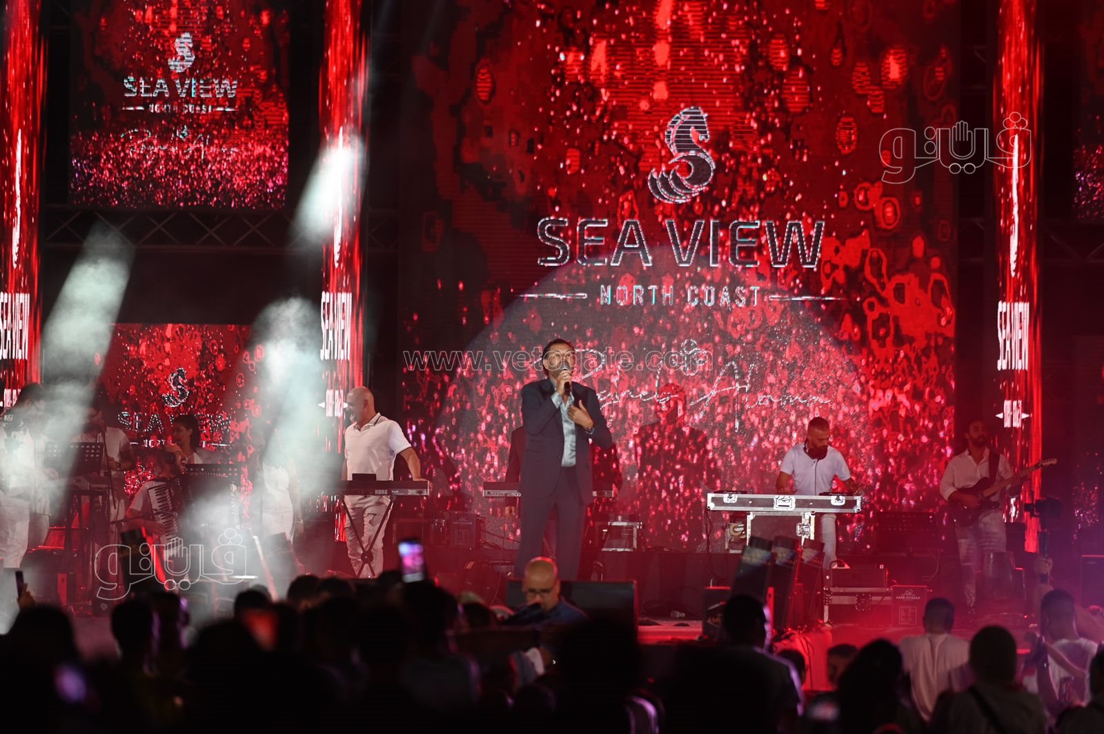 راغب علامة يشعل حفل الساحل الشمالي (1)