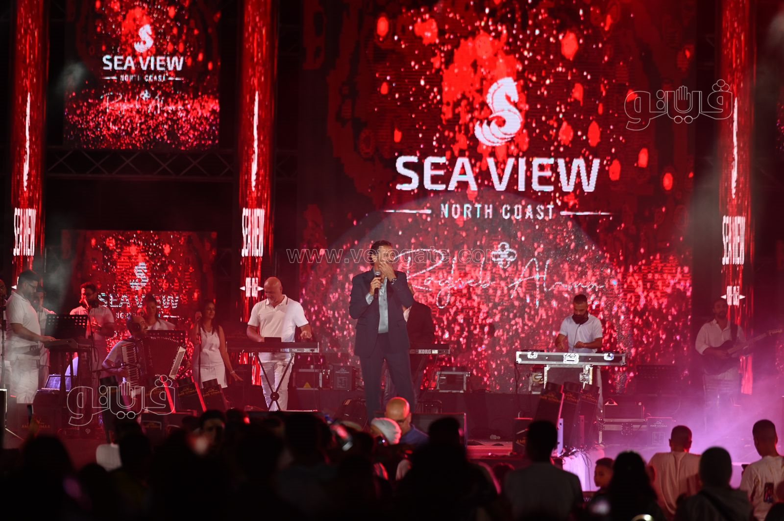 راغب علامة يشعل حفل الساحل الشمالي (5)