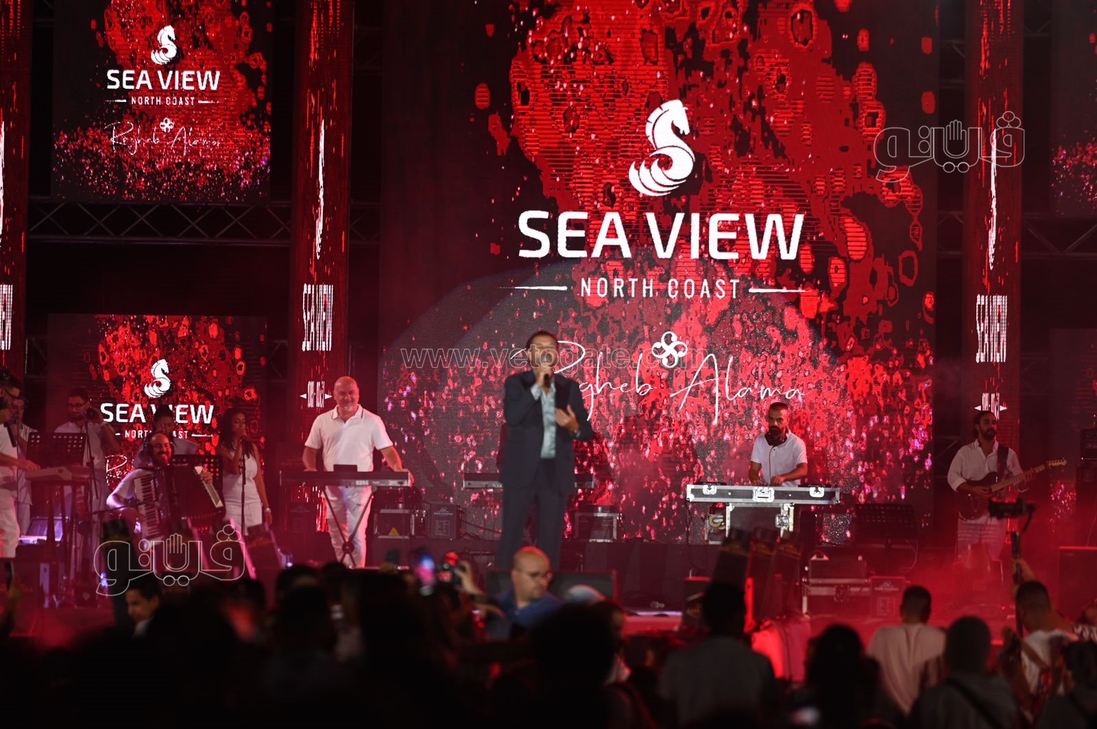 راغب علامة يشعل حفل الساحل الشمالي (7)