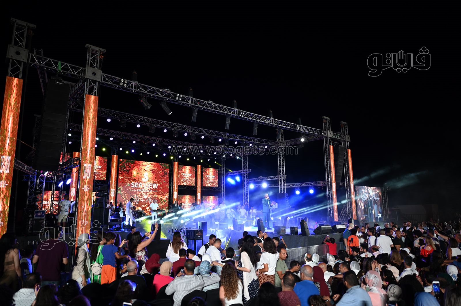 راغب علامة يشعل حفل الساحل الشمالي (12)