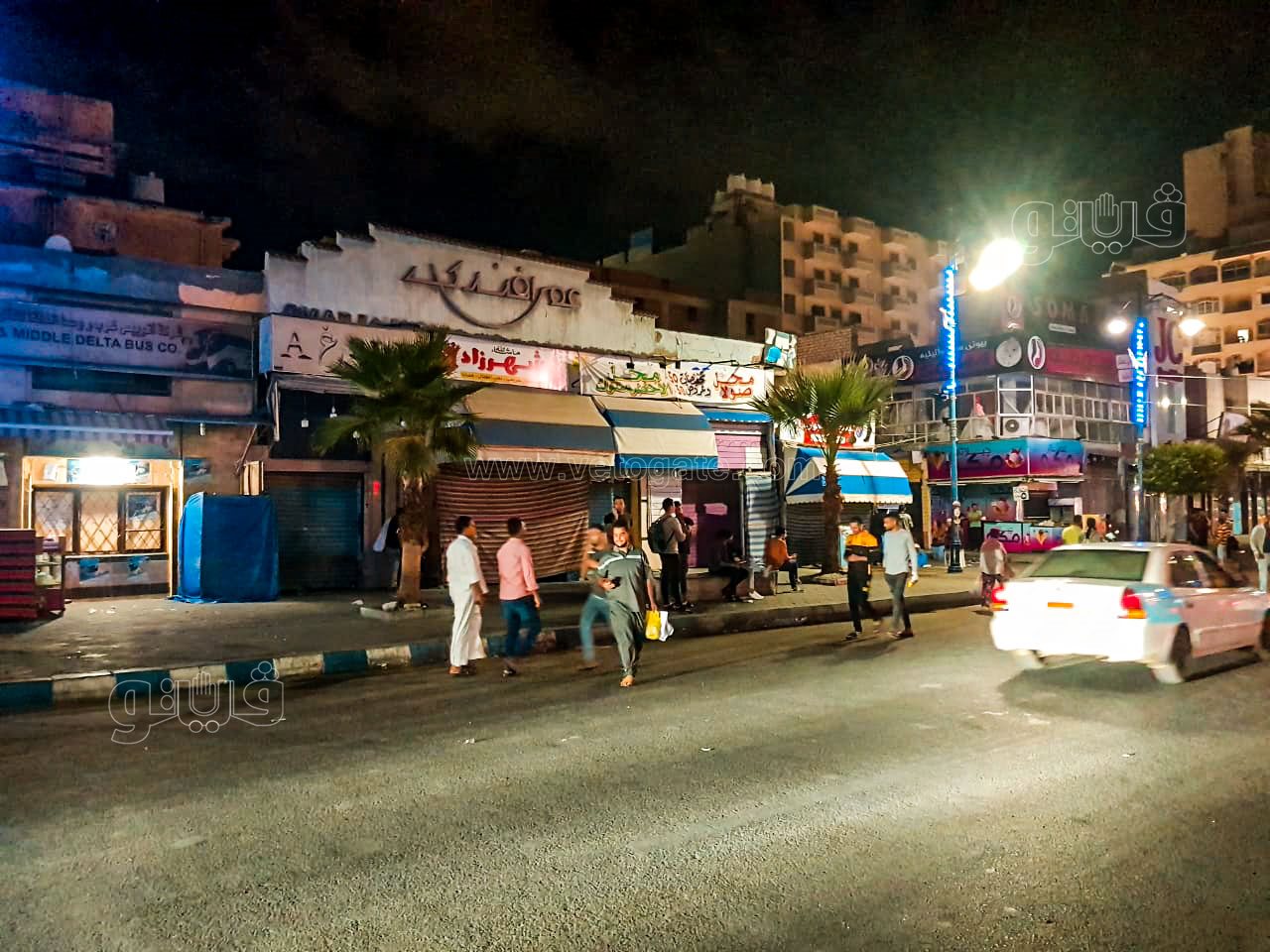 غلق المحال التجارية بمدينة مرسى مطروح-9