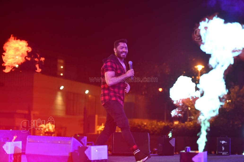 حفل تامر حسني  (5)