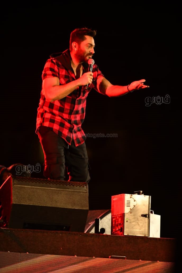 حفل تامر حسني  (9)