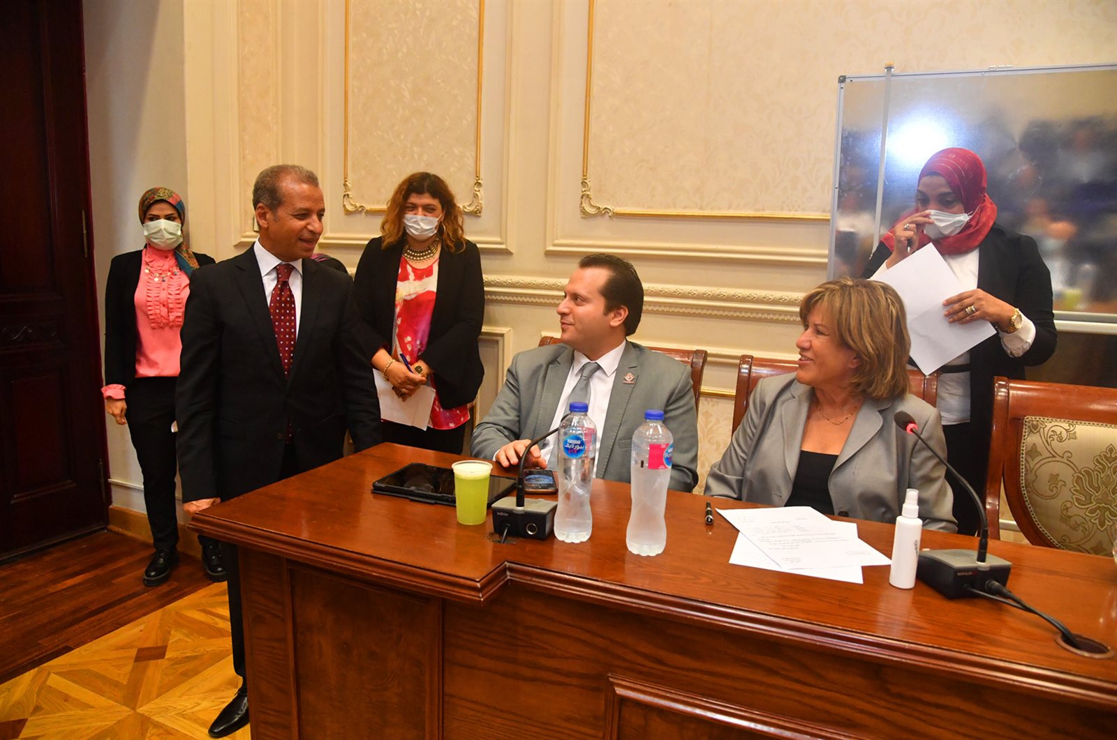 عبد الحي عبيد رئيسا للجنة العلاقات الخارجية والعربية والأفريقية بالشيوخ  (2)