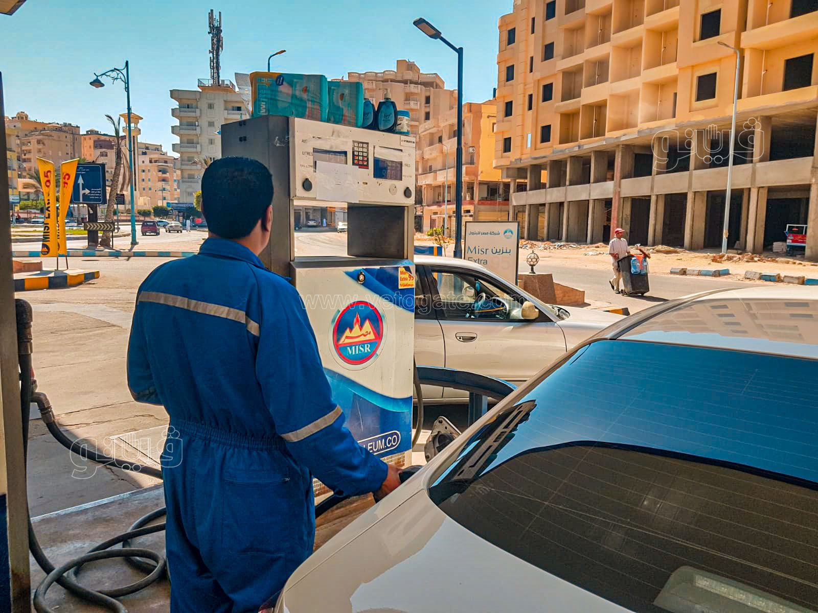 هدوء محطات الوقود في مطروح-6