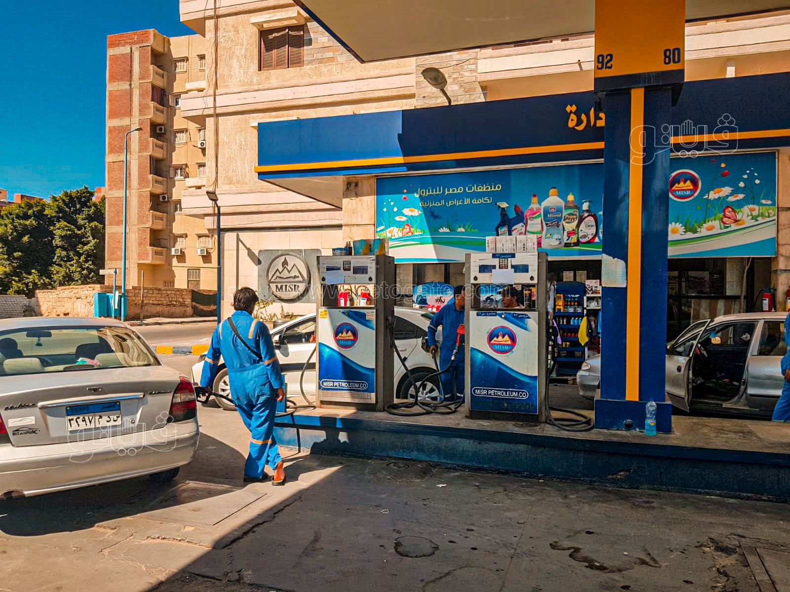 هدوء محطات الوقود في مطروح-7