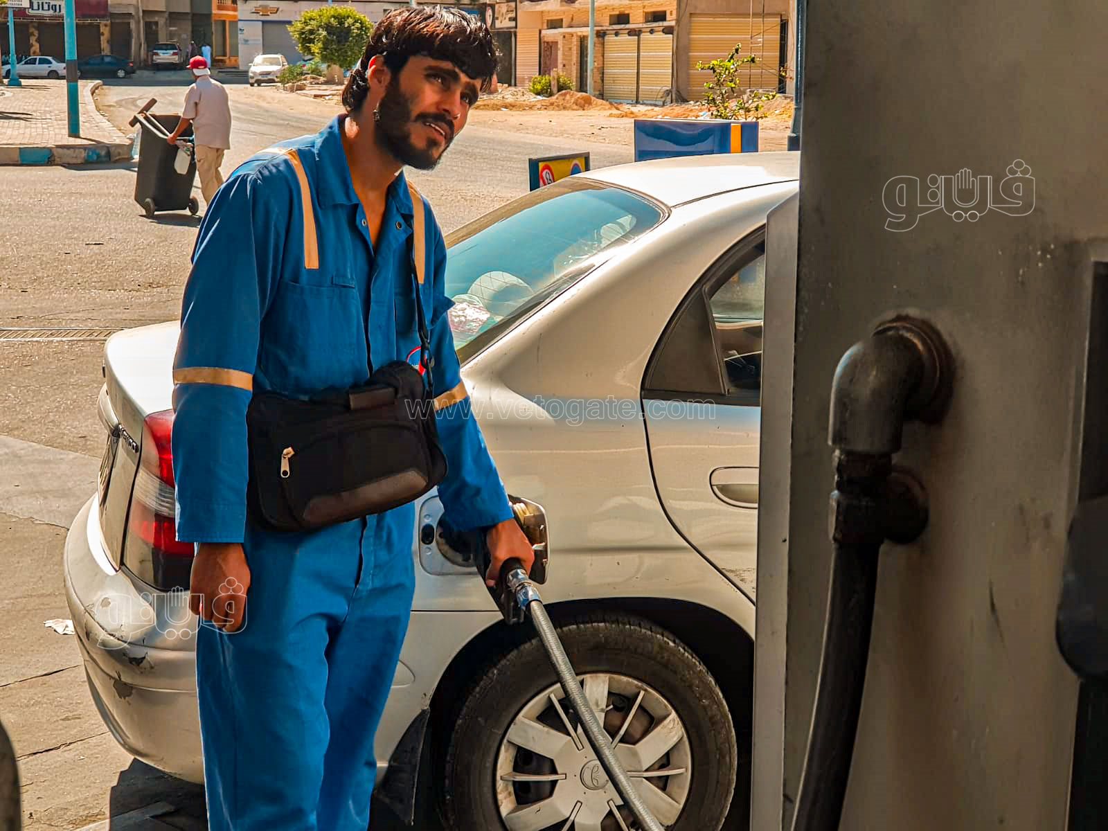 هدوء محطات الوقود في مطروح-12