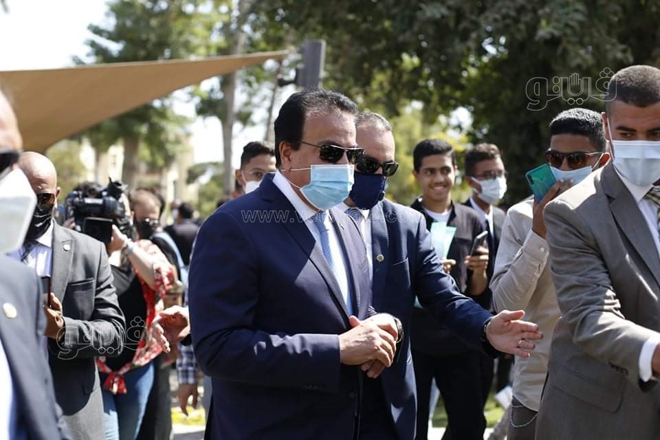 جولة وزير التعليم بجامعة عين شمس في أول أيام العام الدراسي (3)