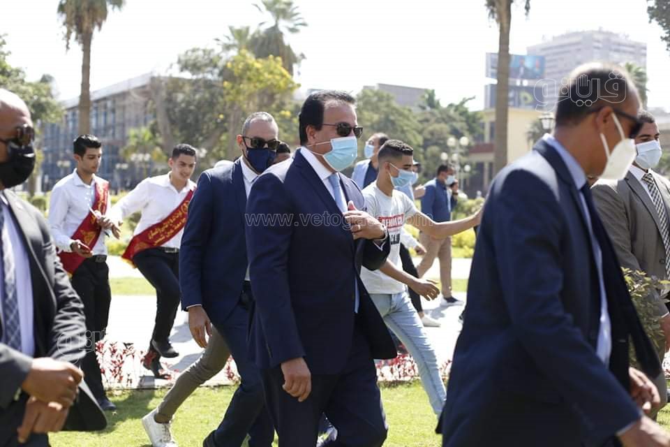 جولة وزير التعليم بجامعة عين شمس في أول أيام العام الدراسي (4)