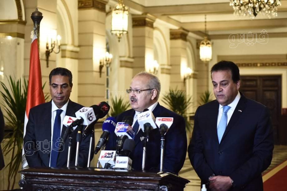 وزير التعليم العالي يتفقد جامعة القاهرة في أول أيام العام الدراسي الجديد (1)