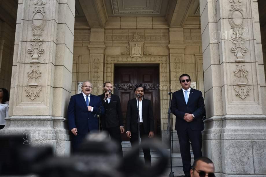 وزير التعليم العالي يتفقد جامعة القاهرة في أول أيام العام الدراسي الجديد (11)