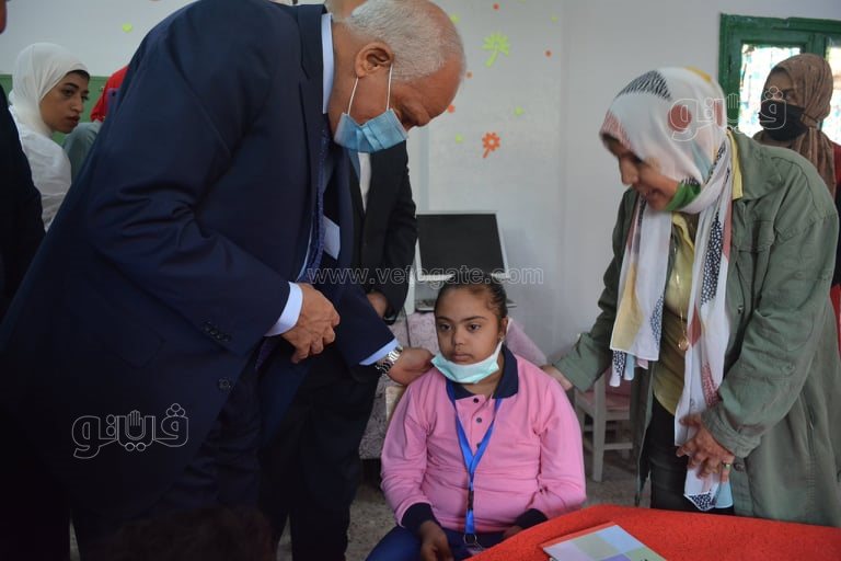 ضحكتهم تخطف القلب..  طلاب ذوي الاحتياجات الخاصة في أول أيام الدراسة 7