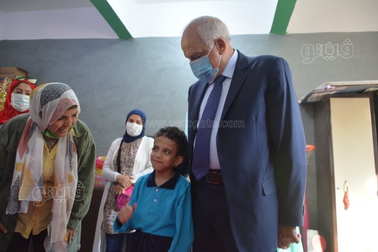 ضحكتهم تخطف القلب..  طلاب ذوي الاحتياجات الخاصة في أول أيام الدراسة 8