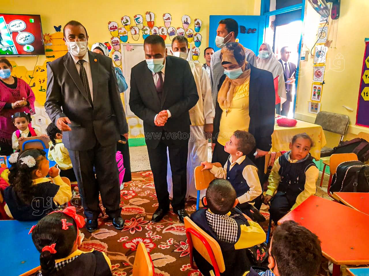 تفقد محافظ مطروح للعام الدراسي الجديد-9