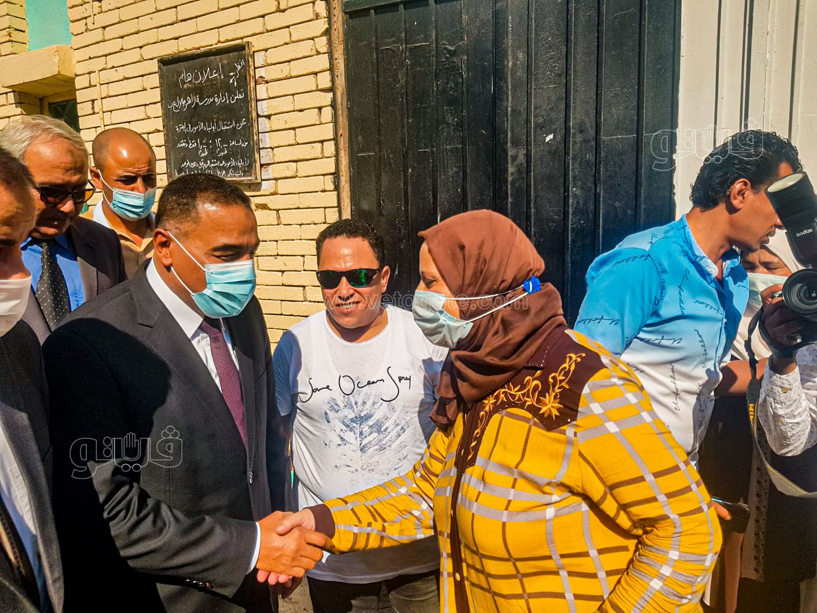 تفقد محافظ مطروح للعام الدراسي الجديد-11