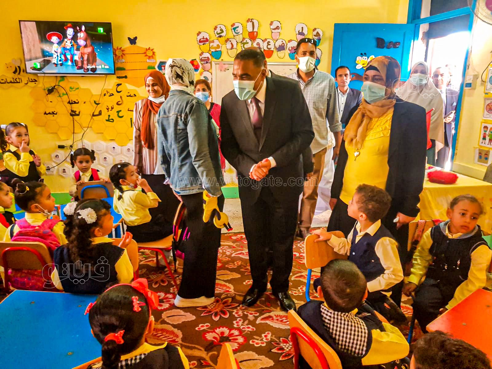 تفقد محافظ مطروح للعام الدراسي الجديد-13