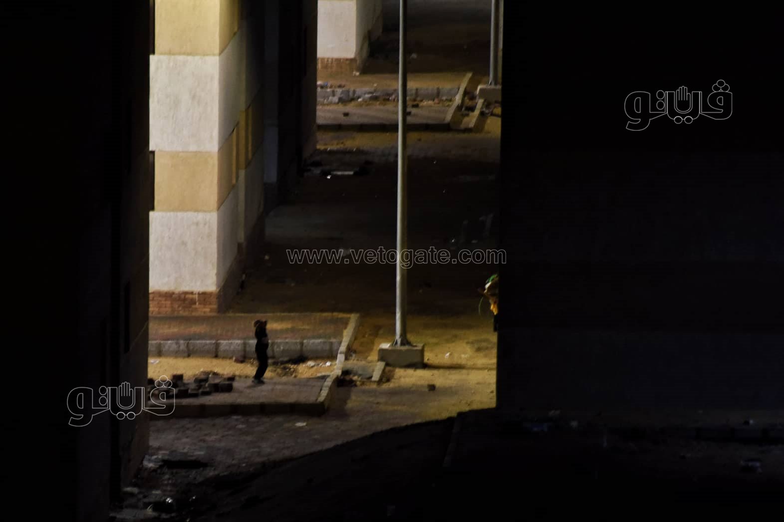 سقوط أمطار غزيرة على شوارع الجيزة (6)