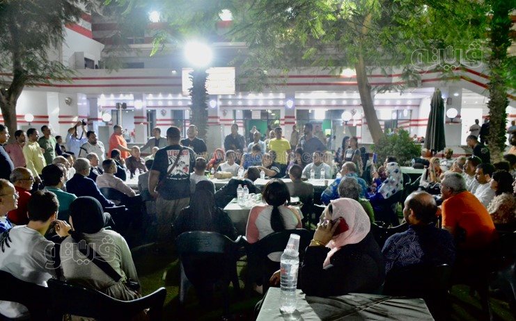 ندوة انتخابية مشتركة بين فاروق جعفر وخالد منتصر الزيات وكريم عادل (5)