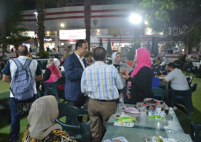 ندوة انتخابية مشتركة بين فاروق جعفر وخالد منتصر الزيات وكريم عادل (15)