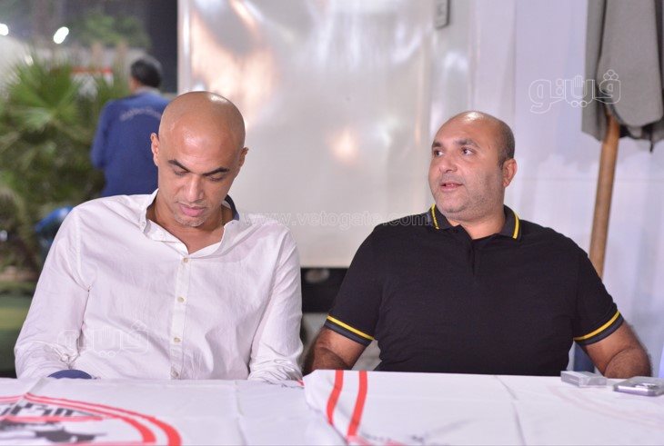 هاني العتال يقيم ندوة داخل نادي الزمالك قبل الانتخابات (25)