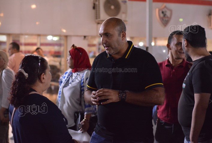 هاني العتال يقيم ندوة داخل نادي الزمالك قبل الانتخابات (10)