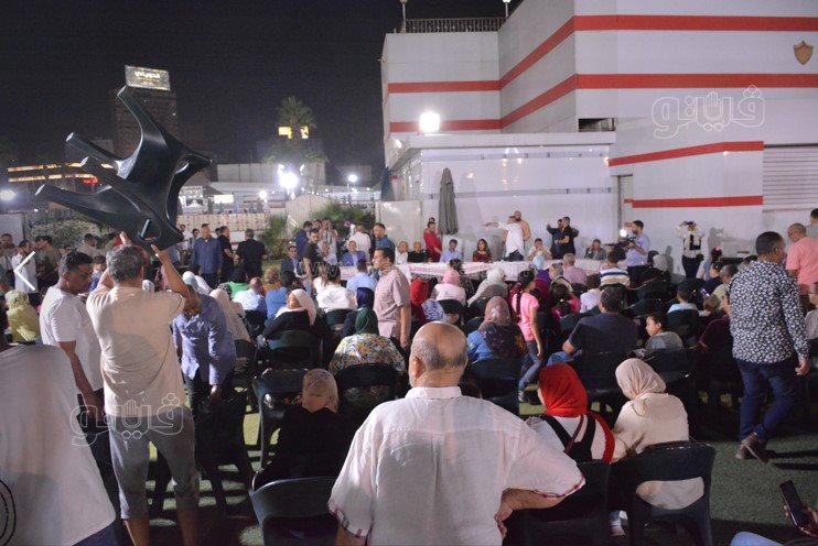 هاني العتال يقيم ندوة داخل نادي الزمالك قبل الانتخابات (21)