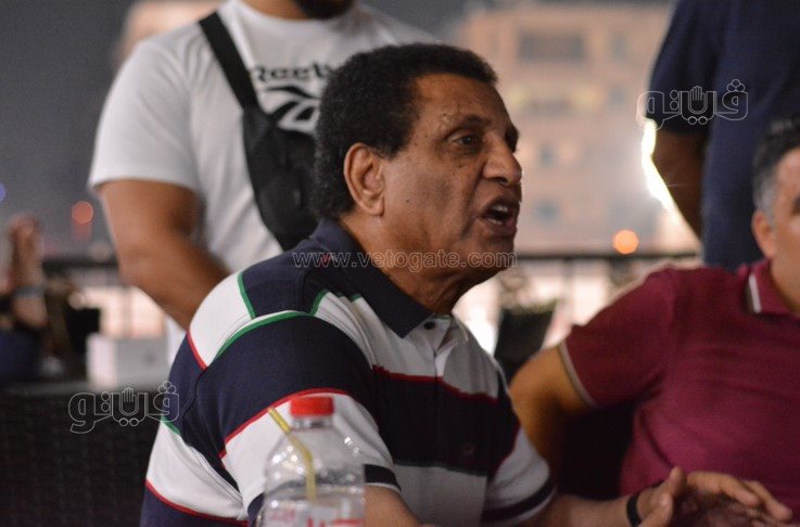 فاروق جعفر يواصل جولاته داخل نادي الزمالك قبل الانتخابات الانتخابات (6)