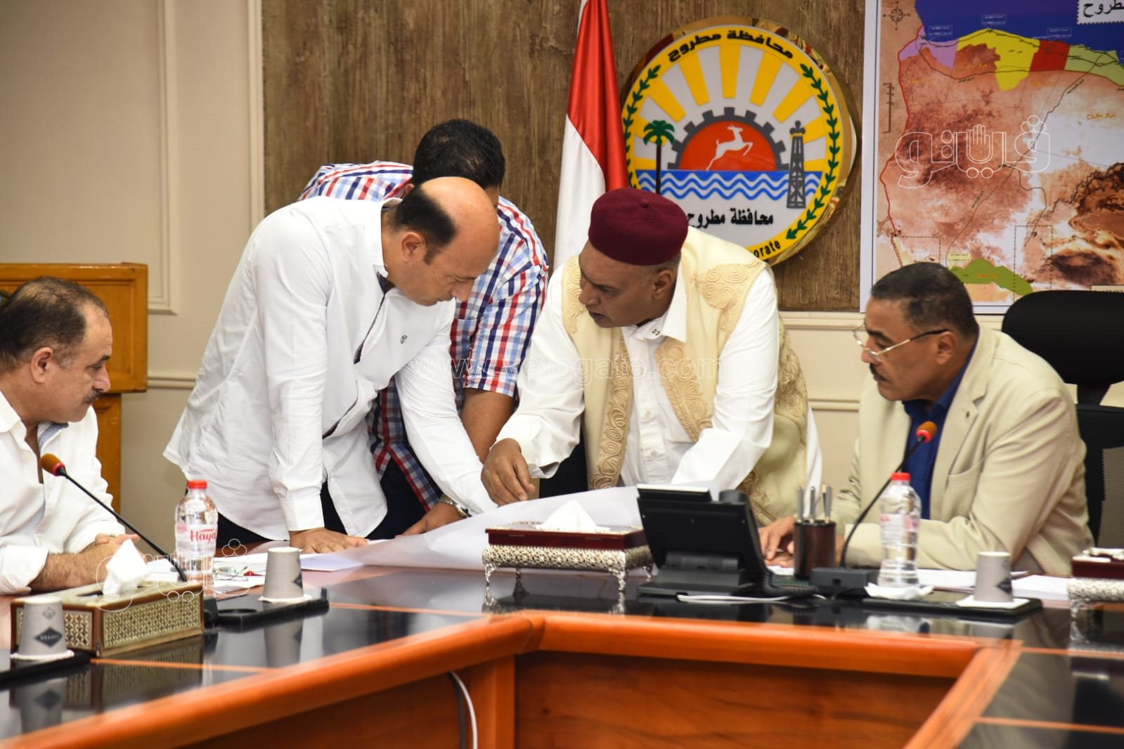 محافظ مطروح يتابع تنفيذ مشروعات البنية التحتية (2)