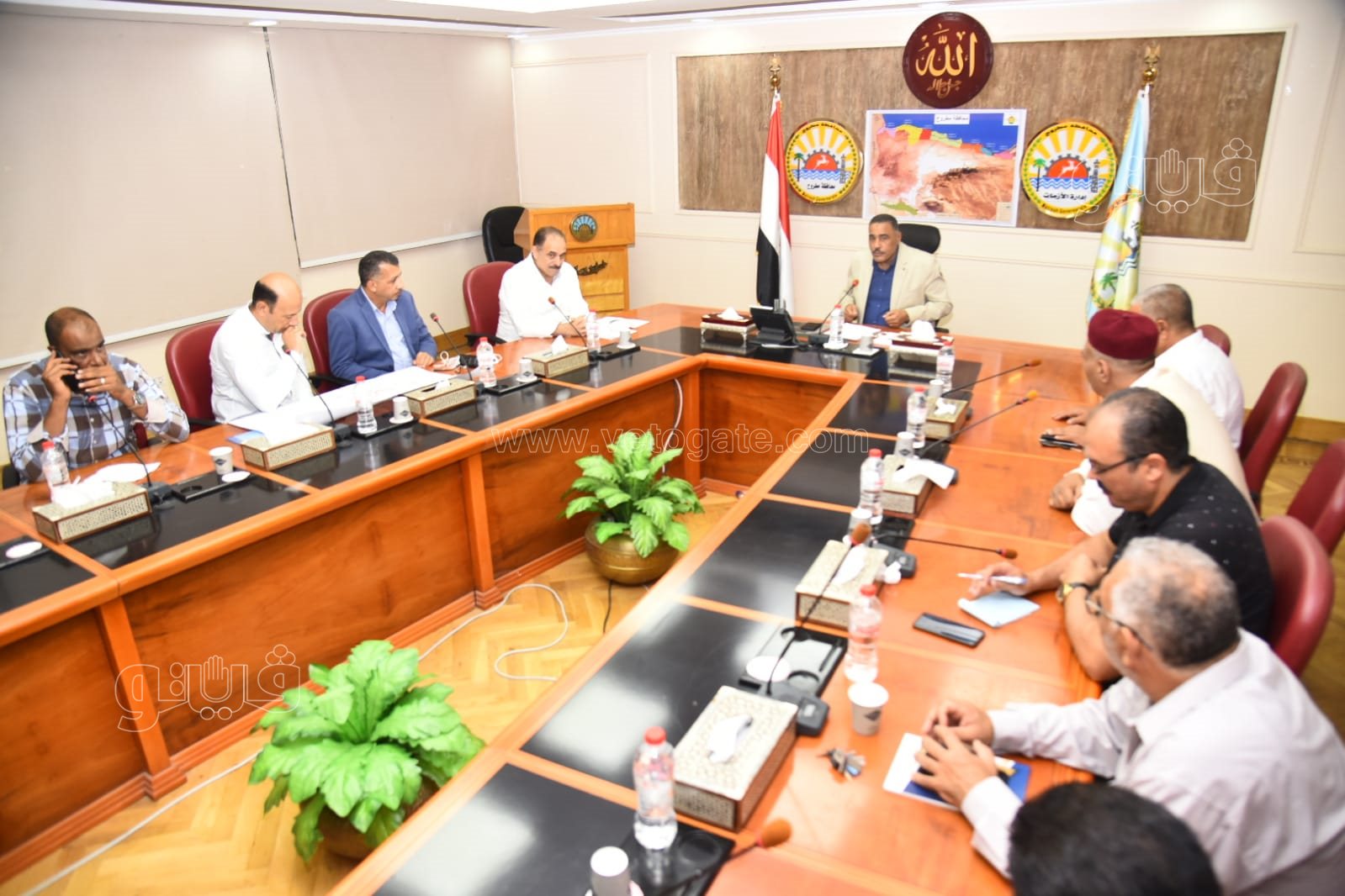 محافظ مطروح يتابع تنفيذ مشروعات البنية التحتية (3)