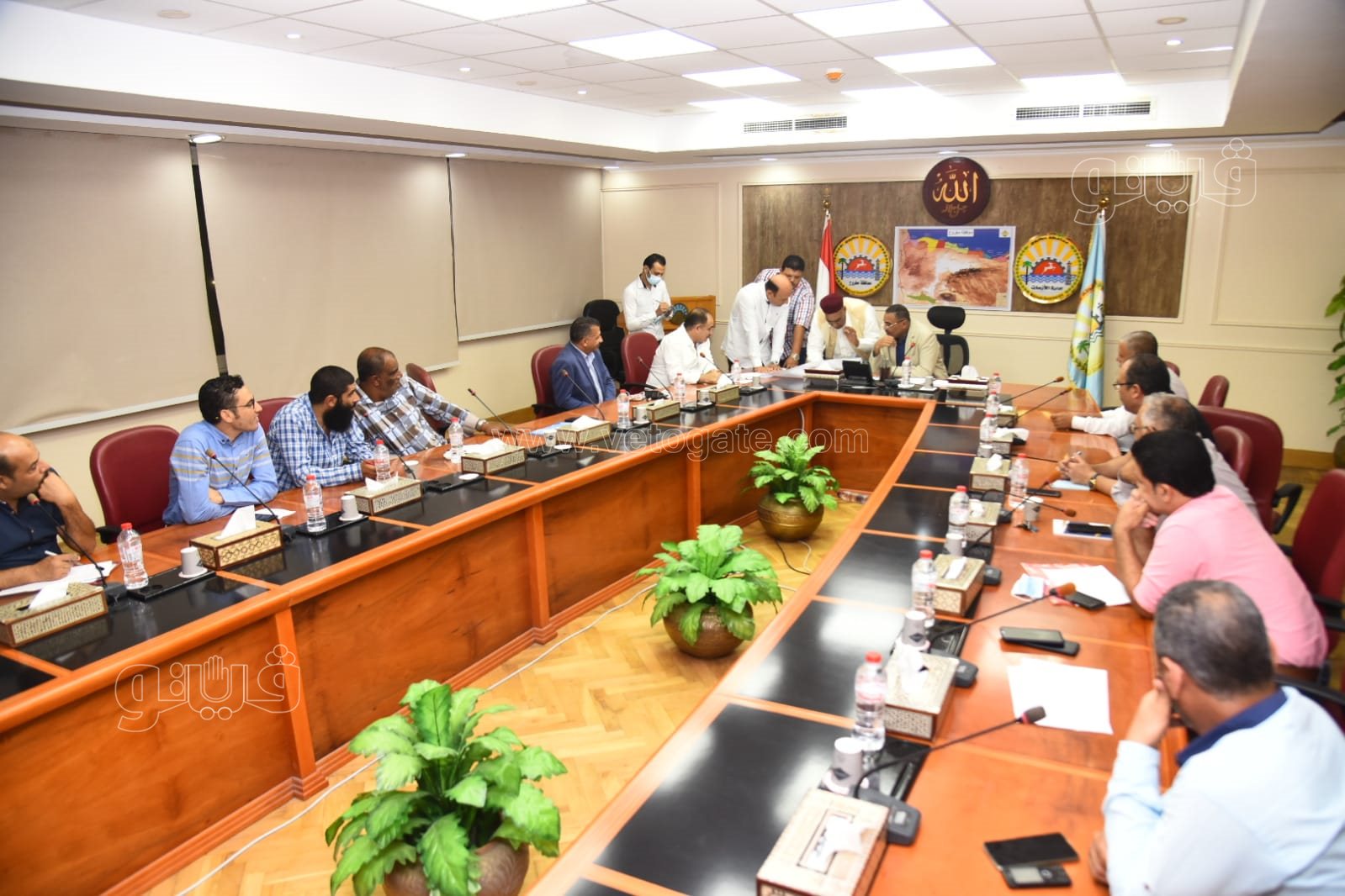 محافظ مطروح يتابع تنفيذ مشروعات البنية التحتية (4)