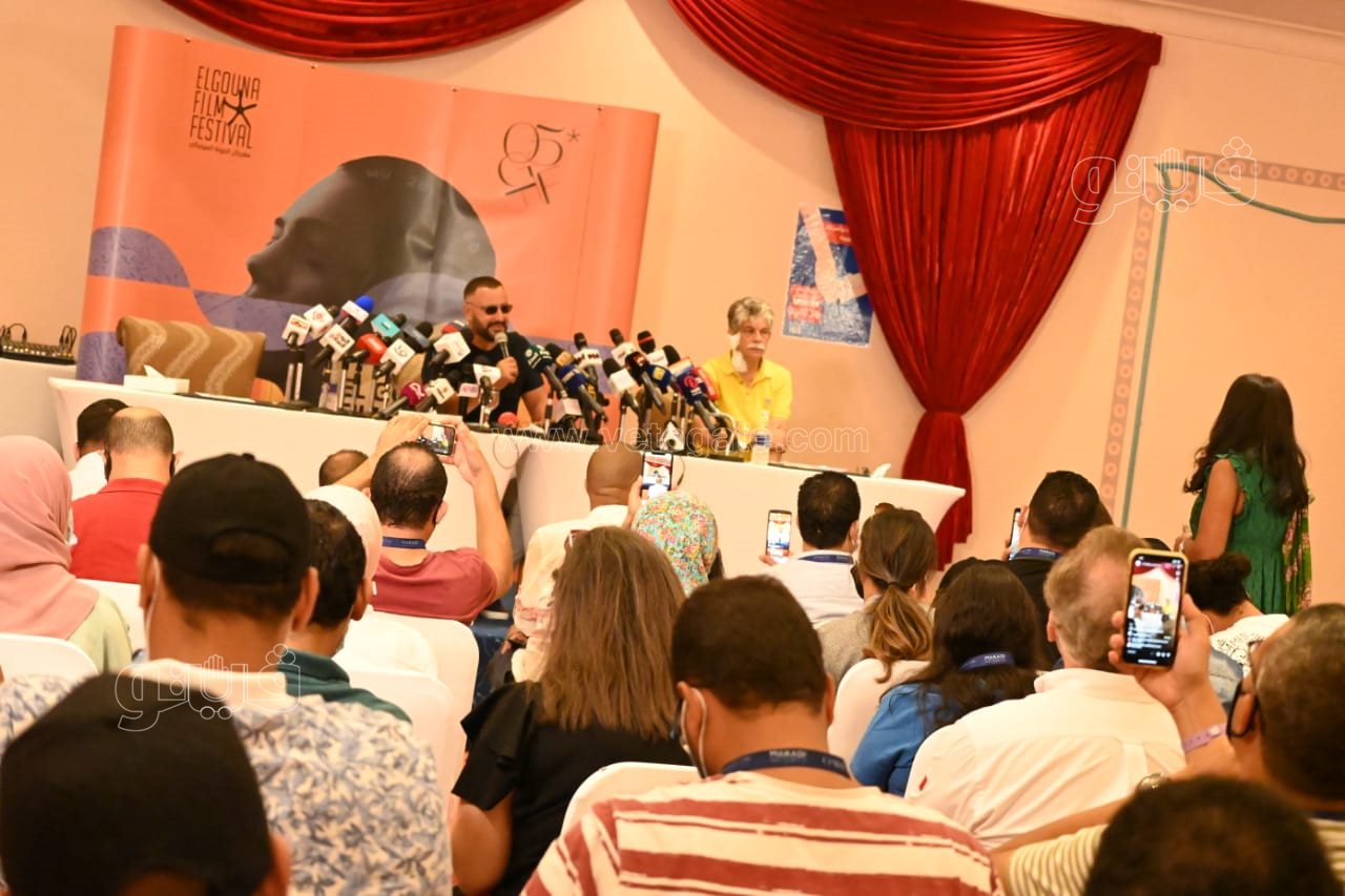 المؤتمر الصحفي الأول ضمن فعاليات مهرجان الجونة السينمائي (17)