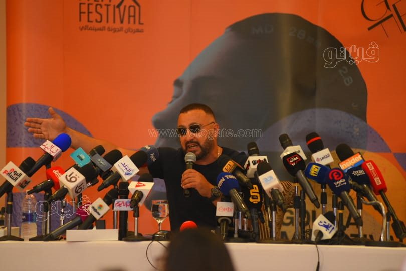 المؤتمر الصحفي الأول ضمن فعاليات مهرجان الجونة السينمائي (9)