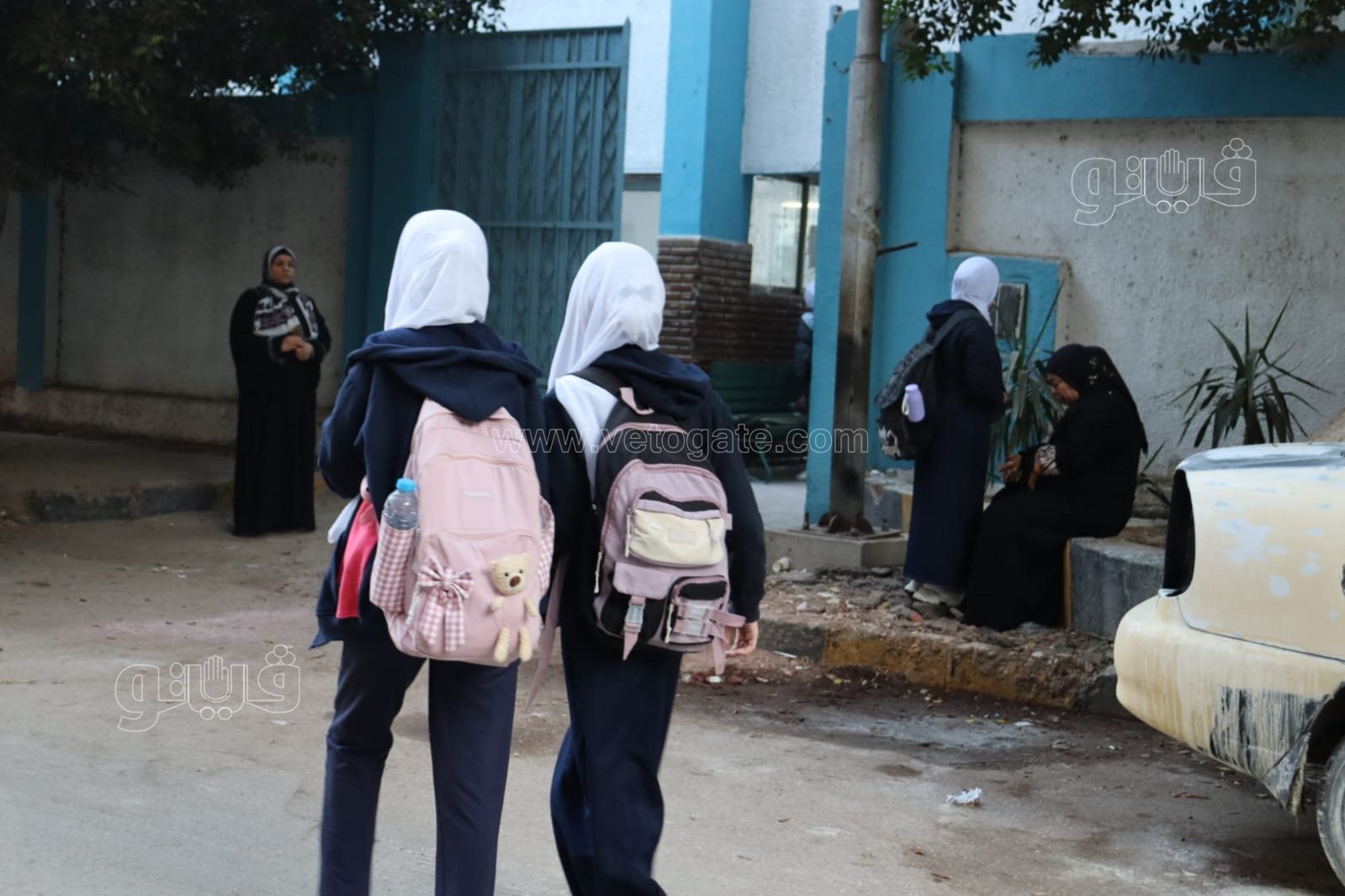  بدء توافد الطلاب علي مدارس القاهرة والجيزة (26)