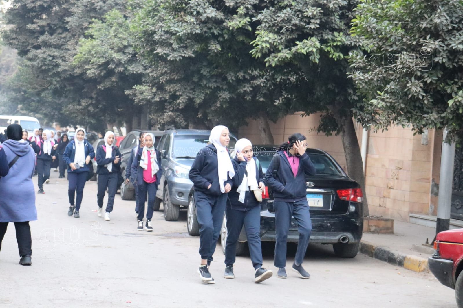  بدء توافد الطلاب علي مدارس القاهرة والجيزة (29)