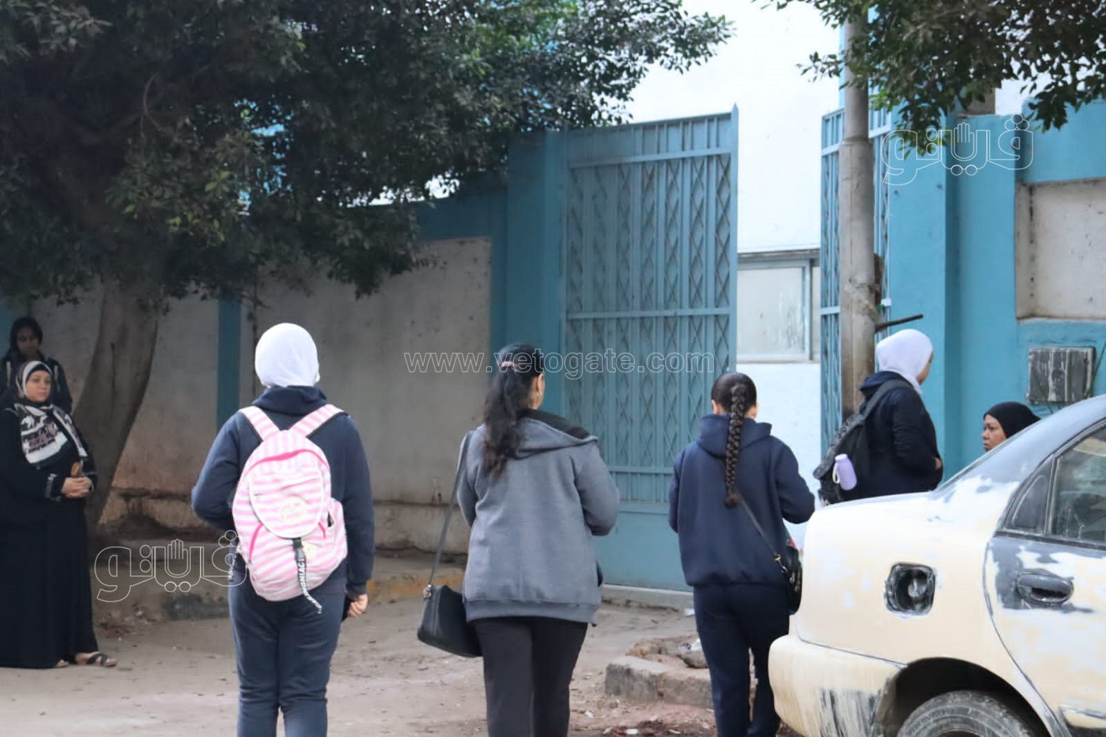  بدء توافد الطلاب علي مدارس القاهرة والجيزة (33)