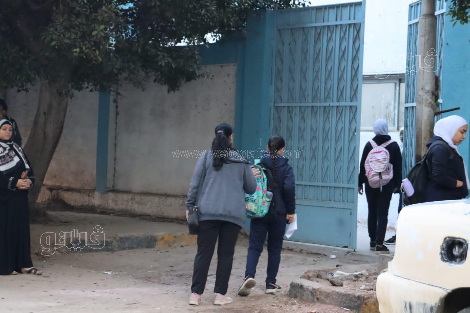  بدء توافد الطلاب علي مدارس القاهرة والجيزة (34)