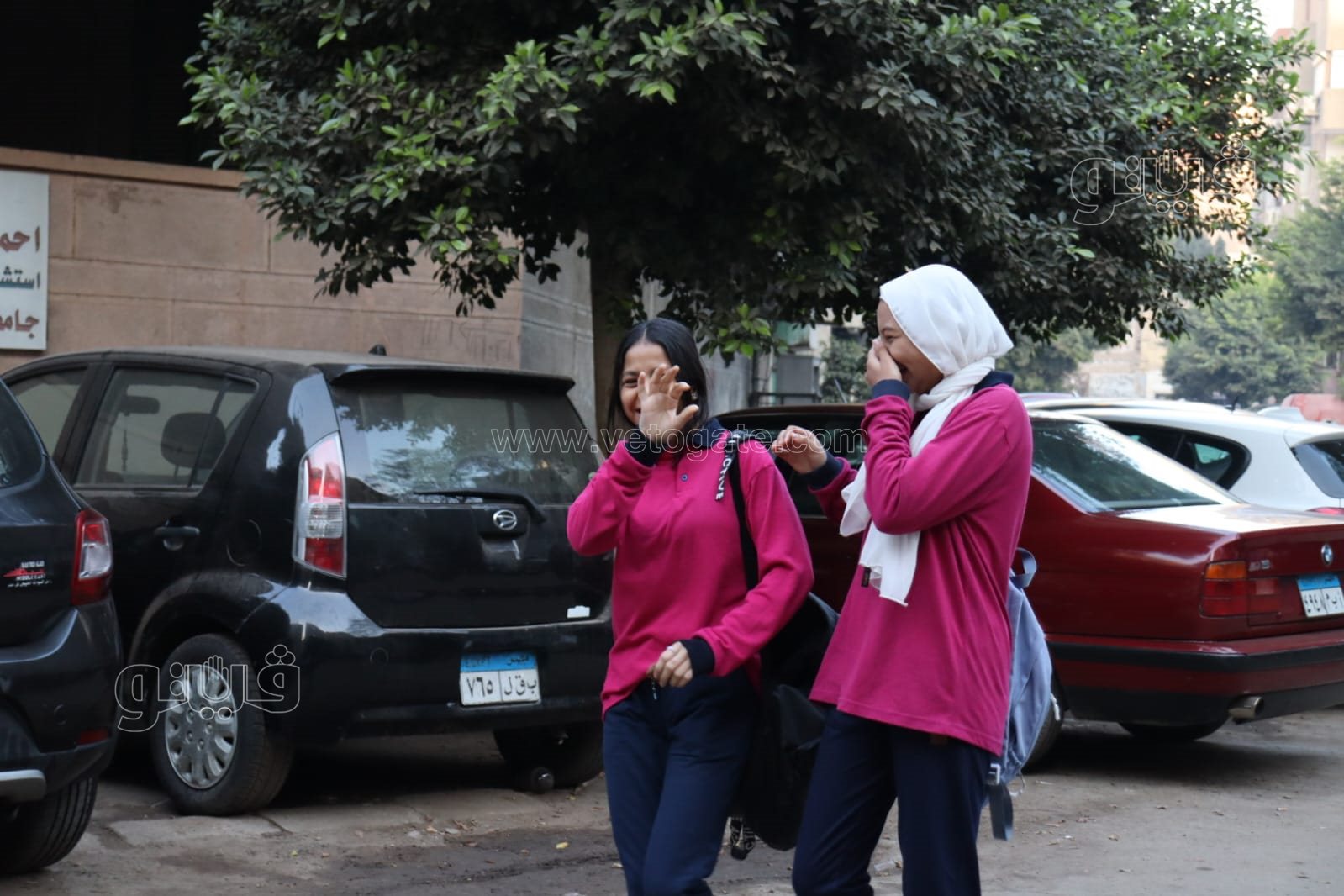  بدء توافد الطلاب علي مدارس القاهرة والجيزة (6)