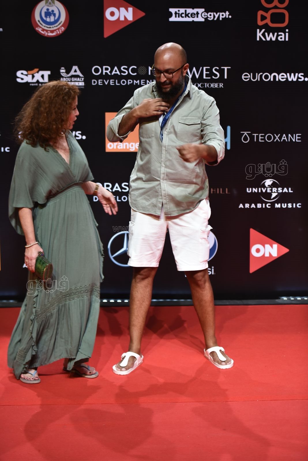 إطلالات ملفتة في رابع أيام مهرجان الجونة السينمائي (5)