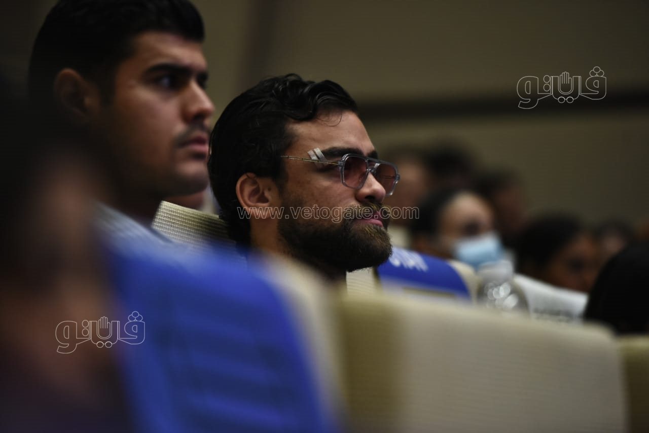 أول ظهور لـ بشرى ومكاوي بعد ساعات من الحادث المفاجئ (6)