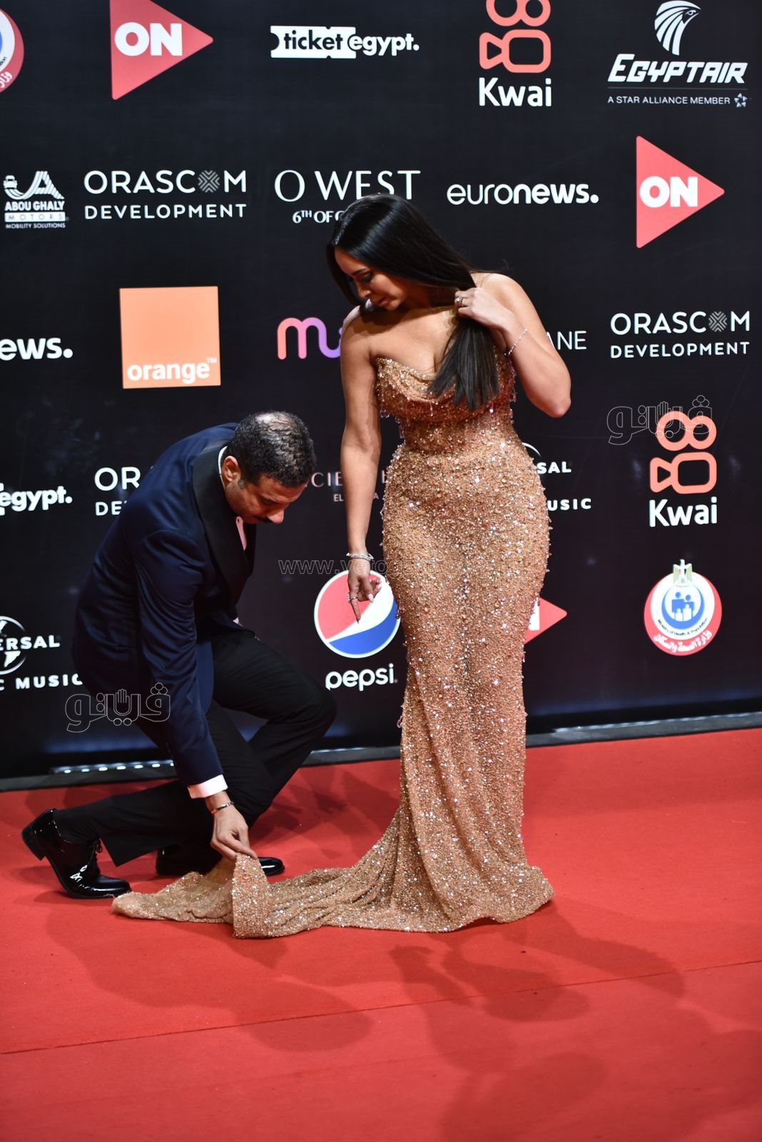 محمد فراج وبسنت شوقي (1)