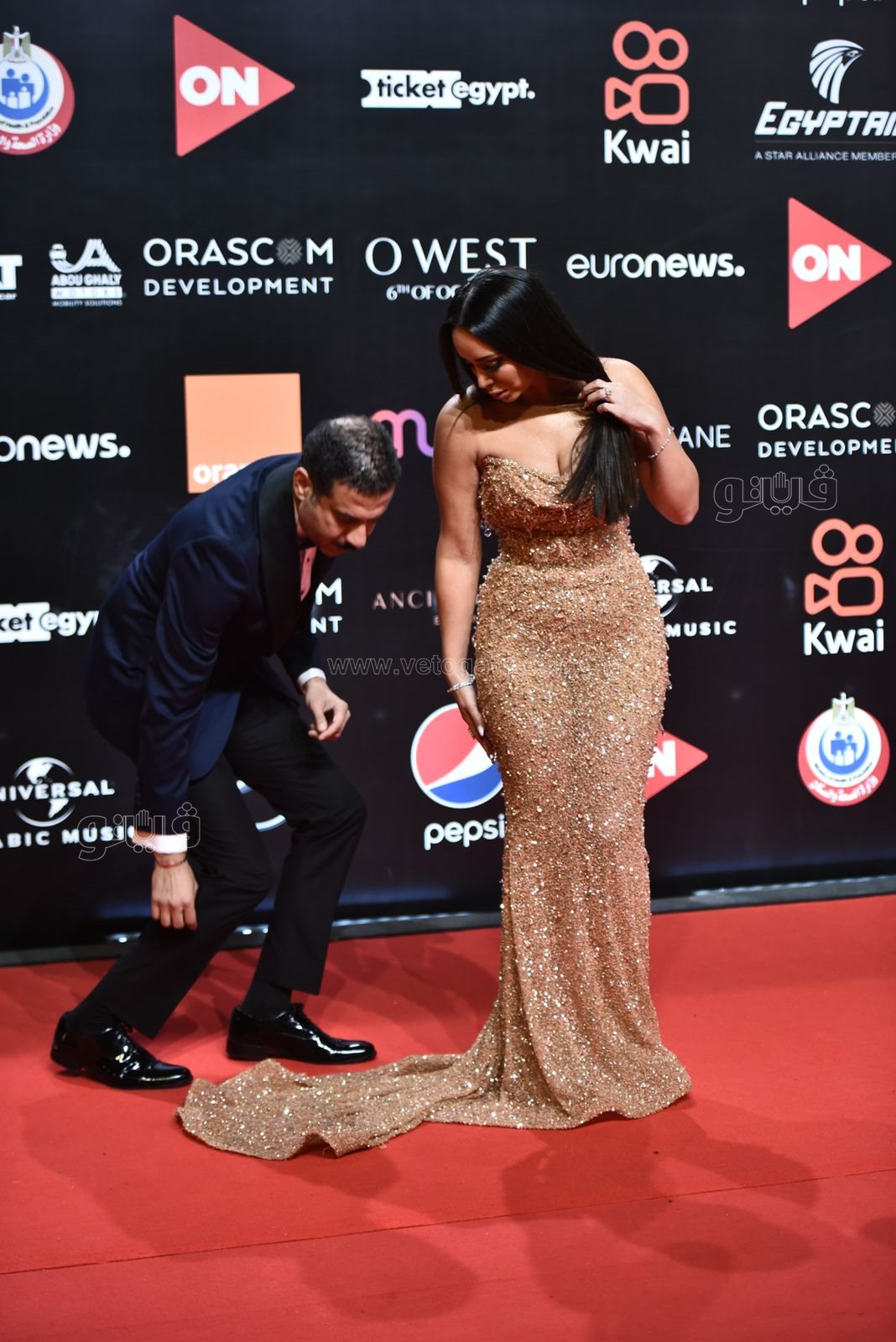 محمد فراج وبسنت شوقي (2)