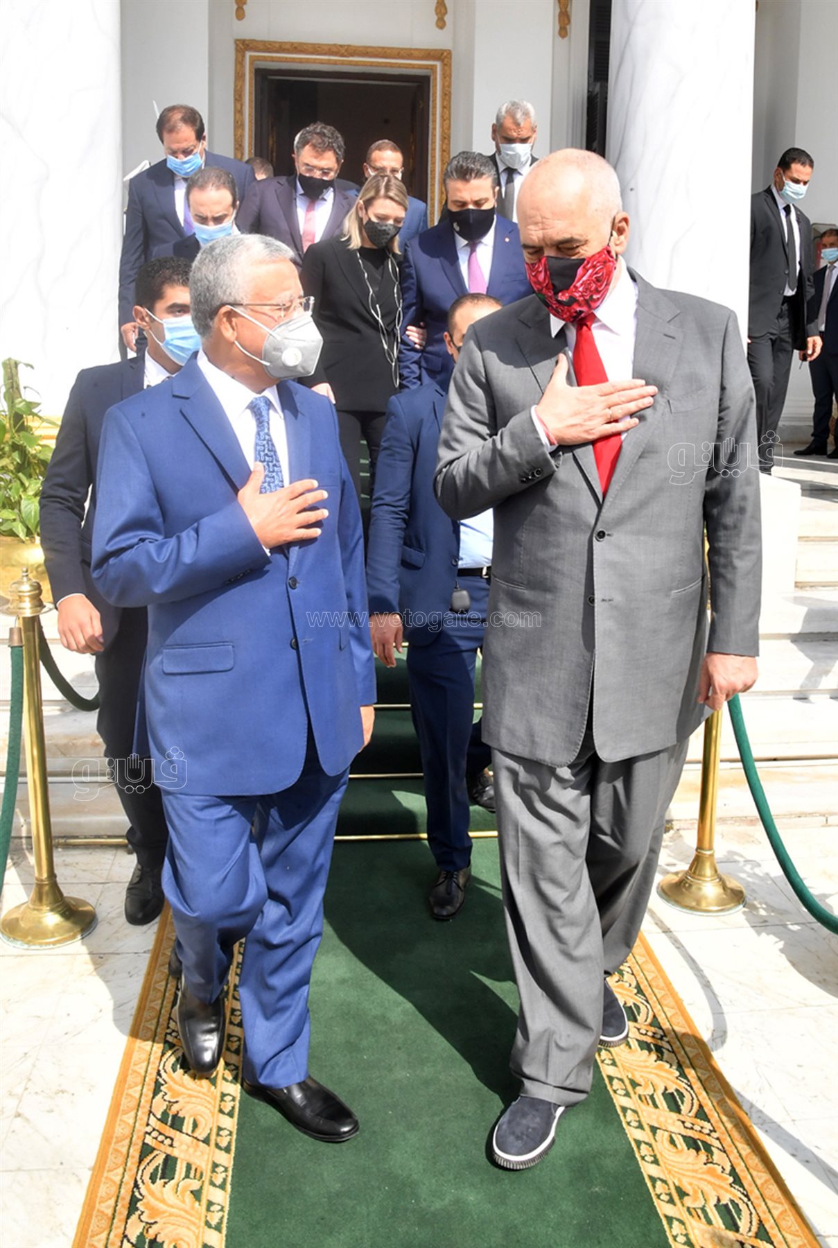 تفاصيل لقاء حنفي جبالي ورئيس وزراء ألبانيا (2)